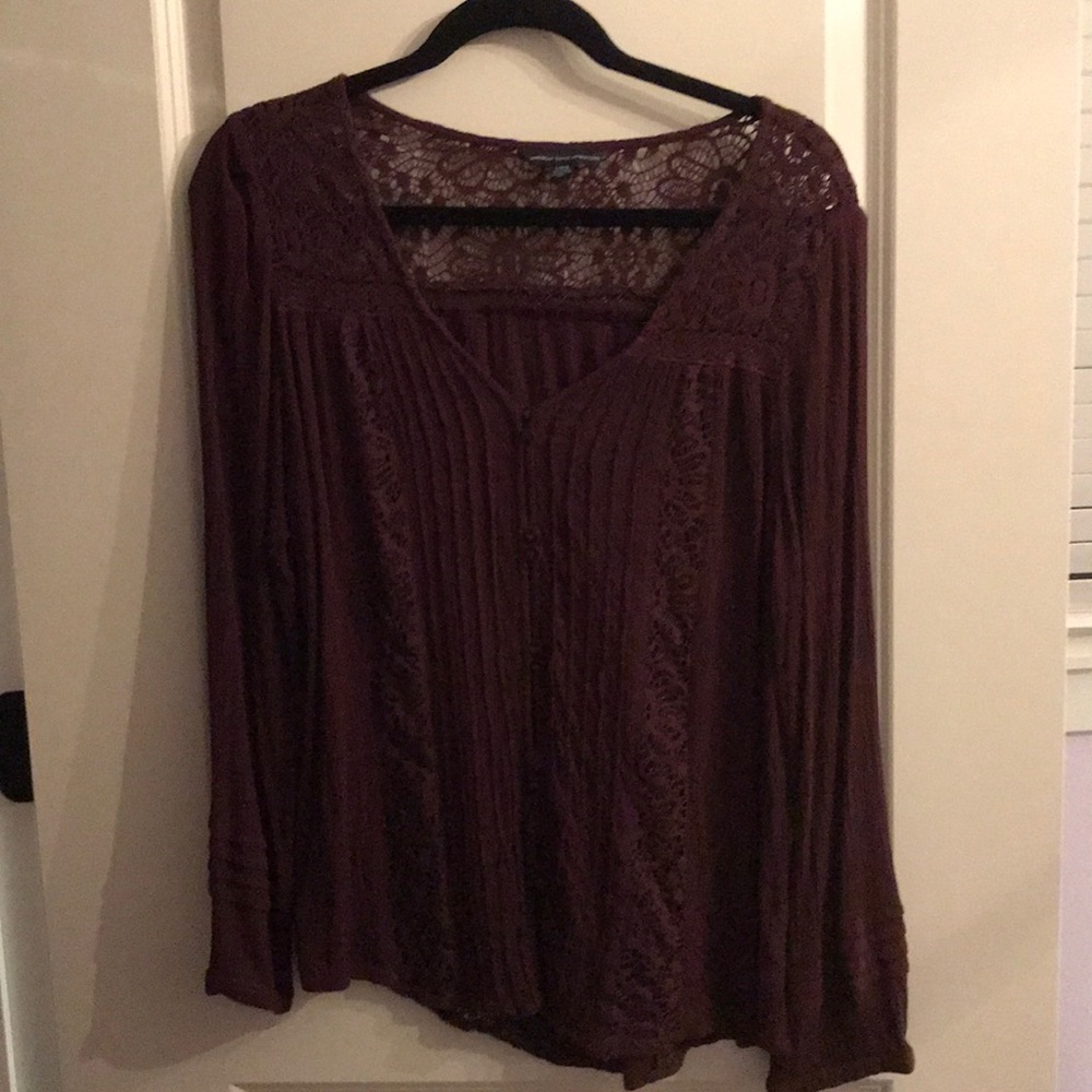 Maroon long sleeve
